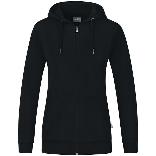 Kurtka damska Jako Organic. Czarne kurtki damskie Jako, m, bez wzorów, z bawełny, z kapturem. Za 329.50 zł.