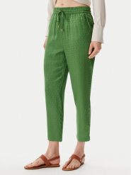 Lola Casademunt by Maite Spodnie materiałowe MS2514007 Zielony Regular Fit. Zielone spodnie materiałowe damskie Lola Casademunt by Maite, s, bez wzorów, z materiału. Za 299.99 zł.