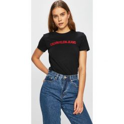 Calvin Klein Jeans - Top. Topy damskie marki Calvin Klein Jeans. Za 229.90 zł.