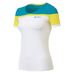 Odlo Koszulka s/s v-neck GINA biała r. S. Bluzki damskie marki Odlo. Za 78.06 zł.