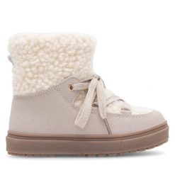 Śniegowce Nelli Blu. Brązowe śniegowce dziewczęce Nelli Blu, bez zapięcia. Za 139.99 zł.