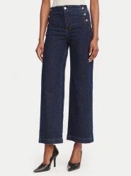 Rinascimento Jeansy CFC0130003003 Granatowy Wide Leg. Niebieskie jeansy damskie Rinascimento. Za 629.99 zł.