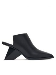 United Nude Klapki Rockit Mule III 110420116 Czarny. Czarne klapki damskie United Nude, bez wzorów, ze skóry, bez obcasa. Za 1,339.00 zł.