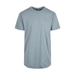 Męska Długa Koszulka W Kształcie Litery T. Niebieskie koszulki sportowe męskie Urban Classics, m, bez wzorów, bez kołnierzyka, bez ramiączek, trekkingowe. Za 57.99 zł.