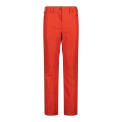 Spodnie damskie narciarskie CMP 3W20636. Czerwone spodnie snowboardowe damskie CMP, na zimę, l, bez wzorów, sportowe, narciarskie. W wyprzedaży za 328.99 zł.