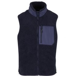 Kurtka Urban Classics Sherpa. Niebieskie kurtki męskie Urban Classics, m, bez wzorów, bez kaptura. Za 244.50 zł.