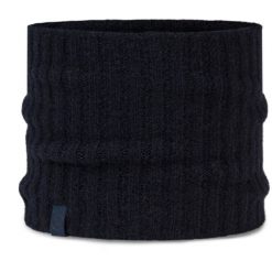 Bandana BUFF KNITTED NECKWARMER NILAH. Niebieskie szaliki i chusty damskie Buff, na zimę, bez wzorów, sportowe. Za 149.90 zł.
