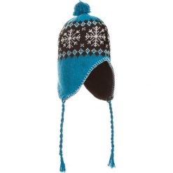 Czapka zimowa niebieska ASPEN uszatka CHIEMSEE CH-001-NB. Niebieskie czapki i kapelusze damskie na zimę, bez wzorów. Za 14.99 zł.