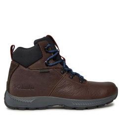 Trapery Columbia. Brązowe śniegowce i trapery męskie Columbia, bez zapięcia. Za 369.99 zł.