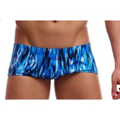 Kąpielówki Funky Trunks Wing Streak - trunki męskie. Niebieskie kąpielówki męskie FUNKY TRUNKS, m, bez wzorów, do pływania. Za 159.00 zł.
