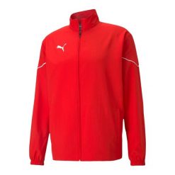 Kurtka Męska TeamRISE Sideline. Czerwone kurtki męskie Puma, m, bez wzorów, sportowe, bez kaptura. Za 283.99 zł.
