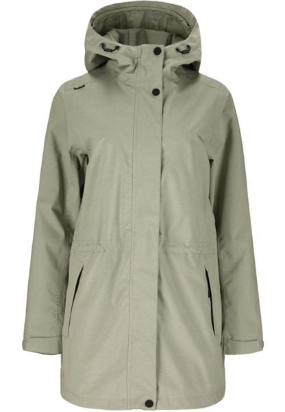 Kurtka damska Whistler Aylie Pro. Brązowe kurtki damskie Whistler, na zimę, bez wzorów, z materiału, z kapturem. Za 291.50 zł.