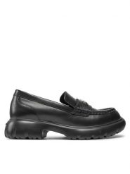 KARL LAGERFELD Loafersy KL42111 Czarny. Czarne mokasyny damskie KARL LAGERFELD, ze skóry. Za 979.99 zł.