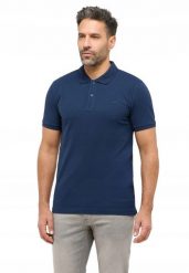 Męski T-Shirt Mustang Style Pierre Dress Blues 1016504 5334. Koszulki polo męskie Mustang, m, bez wzorów, bez ramiączek. Za 119.99 zł.