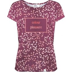 Colour Pleasure Koszulka damska CP-034 253 fioletowa r. XL/XXL. T-shirty damskie Colour Pleasure. Za 70.35 zł.