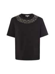 Marie Lund Koszulka Kobiety Bawełna (100%) brązowy, XXL. Brązowe t-shirty damskie Marie Lund, xxl, bez wzorów, z bawełny, eleganckie, bez kołnierzyka. Za 99.95 zł.