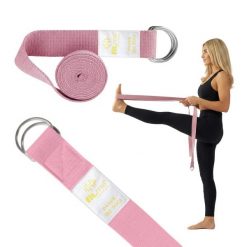 Pasek Do Jogi Złote Logo Fit.me. Czerwone paski damskie FITME!, bez wzorów. Za 17.95 zł.