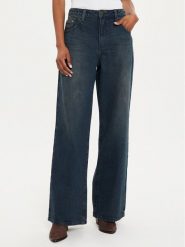 One Teaspoon Jeansy 26419 Niebieski Wide Leg. Niebieskie jeansy damskie One Teaspoon. Za 349.99 zł.