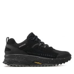Trekkingi Skechers. Czarne półbuty na co dzień męskie Skechers, trekkingowe. Za 339.99 zł.