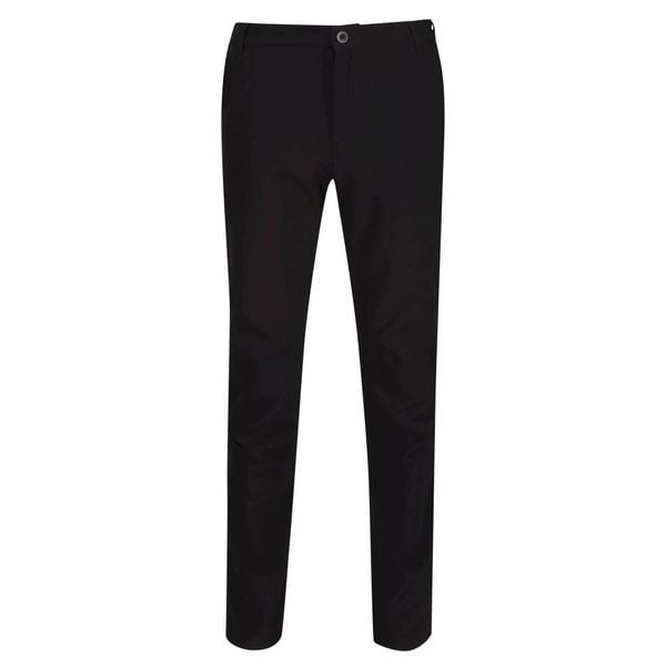Męskie Spodnie Trekkingowe Softshell Fenton. Czarne kurtki męskie Regatta, m, bez wzorów, z softshellu, sportowe, bez kaptura. Za 151.99 zł.