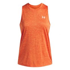 Damski tank top Under Armour Tech Twist. Brązowe obuwie sportowe damskie Under Armour, bez wzorów, na fitness i siłownię. Za 179.50 zł.