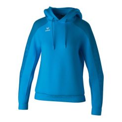 Bluza damska z kapturem Erima Evo Star. Fioletowe bluzy damskie Erima, na zimę, bez wzorów, z materiału, retro, bez kołnierzyka, bez ramiączek, z kapturem. Za 242.00 zł.