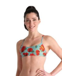 Góra od bikini biustonosz bandeau Arena Play. Zielone bikini damskie Arena, s, bez wzorów. Za 81.98 zł.