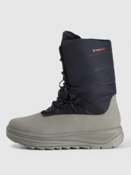 4F Buty zimowe śniegowce INUA z ociepliną Primaloft damskie - oliwkowe/khaki 39. Brązowe śniegowce i trapery damskie 4f, z gumy, przed kolano. Za 399.99 zł.