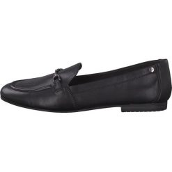 Tamaris mokasyny damskie 36 czarne. Czarne mokasyny damskie Tamaris, ze skóry, eleganckie. Za 240.00 zł.