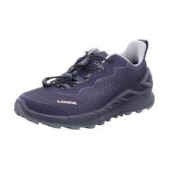 Buty trekkingowe damskie Lowa Merger Low Gtx. Szare obuwie sportowe damskie Lowa, bez wzorów, z materiału, trekkingowe. Za 369.00 zł.