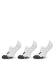Under Armour Skarpety krótkie Performance Tech 1379502 Biały. Białe skarpety męskie Under Armour, bez wzorów, z materiału. Za 49.99 zł.