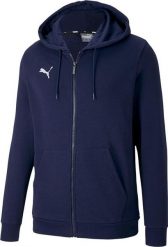 Puma Bluza męska Puma teamGOAL 23 Casuals Hooded Jacket granatowa 656708 06 S. Bluzy męskie Puma, m, bez wzorów, bez kaptura. Za 199.81 zł.