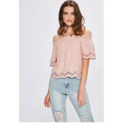 Sublevel - Top. Szare topy damskie Sublevel, z bawełny, z krótkim rękawem. W wyprzedaży za 59.90 zł.