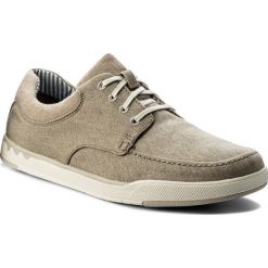 Półbuty CLARKS - Step Isle Lace 261327717 Sand Canvas. Półbuty na co dzień męskie marki Clarks. Za 279.00 zł.