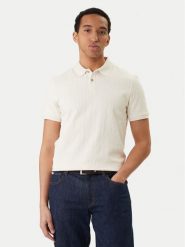 Guess Polo M6RP05 KD181 Écru Regular Fit. Koszulki polo męskie Guess, m, z aplikacjami, z bawełny, bez ramiączek. Za 379.99 zł.