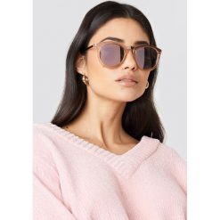 Le Specs Okulary przeciwsłoneczne No Smirking - Pink,Nude. Różowe okulary przeciwsłoneczne damskie Le Specs. Za 283.95 zł.
