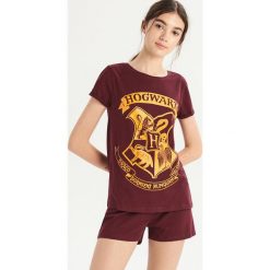 Dwuczęściowa piżama Harry Potter - Bordowy. Piżamy damskie marki Sinsay. Za 49.99 zł.