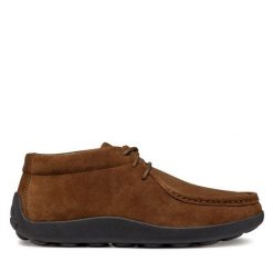 Mokasyny Geox. Brązowe mokasyny męskie Geox. Za 379.99 zł.