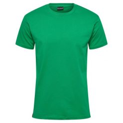 Koszulka Hummel Red Basic. Zielone buty sportowe męskie Hummel, z bawełny, bez zapięcia, na fitness i siłownię. Za 135.00 zł.