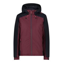 Kurtka damska z kapturem ripstop CMP. Brązowe kurtki sportowe damskie CMP, xs, bez wzorów, z kapturem, trekkingowe. Za 447.00 zł.