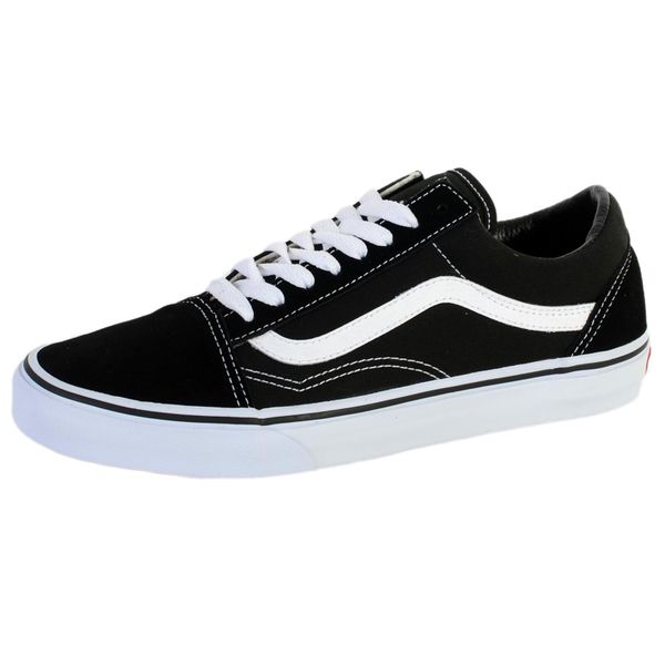 Vans Old Skool, Czarny. Czarne buty sportowe męskie Vans, z tkaniny, bez zapięcia, Vans Old Skool. Za 309.00 zł.