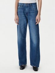 BOSS Jeansy Crossroad Super 50542511 Niebieski Wide Leg. Niebieskie jeansy damskie Boss. Za 689.99 zł.