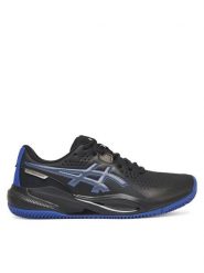 Asics Buty do tenisa Gel-Challenger 15 Clay 1041A508 Czarny. Czarne buty sportowe męskie Asics, ze skóry, bez zapięcia, tenisowe. Za 429.99 zł.