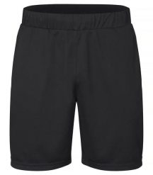 Clique Basic Active Szorty z barwionego poliestru – Black. Czarne szorty męskie CLIQUE, xl, bez wzorów, z dzianiny. Za 102.17 zł.