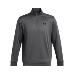 Bluza z suwakiem 1/4 Under Armour Fleece®. Czarne bluzy męskie Under Armour, s, bez wzorów, z materiału, bez kaptura. Za 255.45 zł.