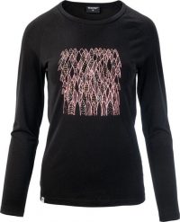 Hitec Damska Koszulka Z Długim Rękawem Lady Tolka Ls czarny rozmiar L. Czarne t-shirty damskie HITEC, l, bez wzorów, bez kołnierzyka. Za 37.71 zł.