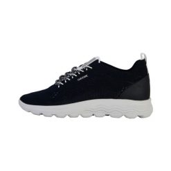 Tenisówki Geox Model D Spherica Kolor Niebieski. Niebieskie obuwie sportowe damskie Geox, bez wzorów, sportowe, bez zapięcia. Za 359.99 zł.