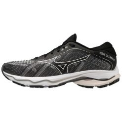 Buty do biegania damskie Mizuno Wave Ultima 14. Szare obuwie sportowe damskie Mizuno, bez wzorów, z materiału, do biegania, mizuno wave. Za 614.99 zł.