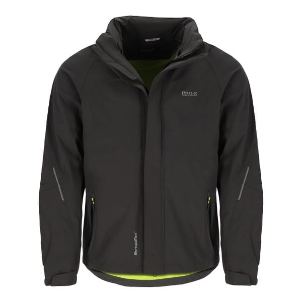 Funkcjonalna kurtka Pro-X Elements Sympatex Allan Stretch. Szare kurtki męskie PRO-X ELEMENTS, l, bez wzorów, z materiału, z kapturem. Za 649.50 zł.