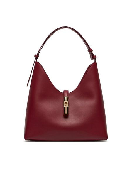 Furla Torebka WB01499 BX3104 CGQ00 Bordowy. Czerwone torebki do ręki damskie Furla, bez wzorów, ze skóry, bez dodatków. Za 819.00 zł.